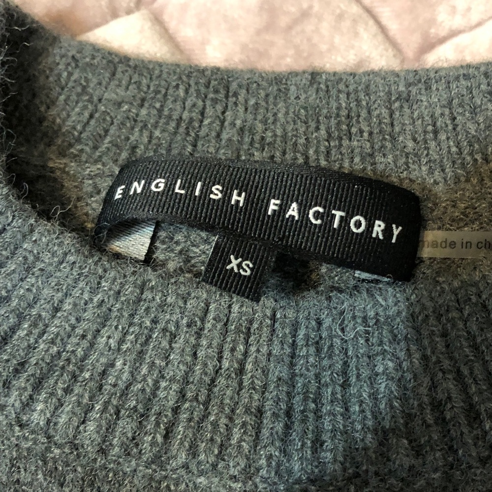 English factory heavy ♥️ sweater - Picture 2 of 6
